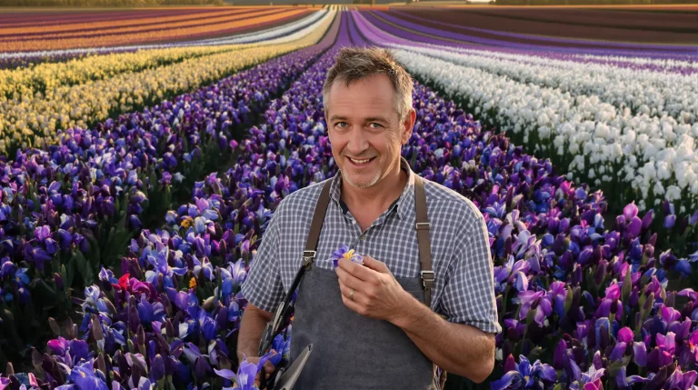 « J’ai découvert cette fleur, j’ai vu son effet sur moi » : il abandonne la vigne et cultive 600 variétés