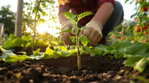 Plantez cette feuille au pied de vos tomates : elle booste vraiment votre récolte au potager
