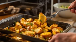 Pommes de terre au four : l’astuce simple qui les rend bien croustillantes à tous les coups