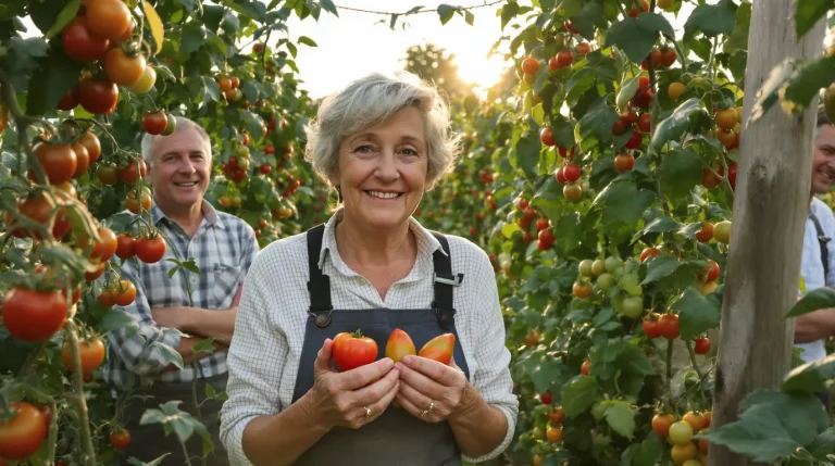 Tomates du Vésuve, « couilles de taureau », tomates fraise… ces fruits renaissent au potager près de Cerizay